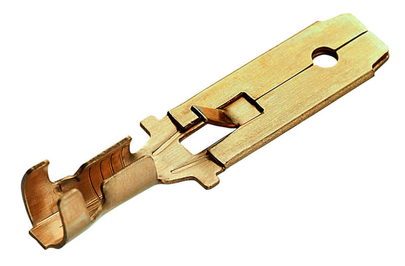 CIMCO - Flachstecker, nicht isoliert, Querschnitt 1,5 -2,5 mm², Steckermaß 6,3 x 0,8 mm