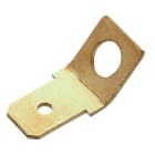 CIMCO - Flachstecker, nicht isoliert, abgewinkelt, 1 x 45°, M 4