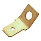 CIMCO - Flachstecker, nicht isoliert, abgewinkelt, 1 x 45°, M 3,5