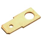 CIMCO - Flachstecker, nicht-isoliert, gerade Ausführung, 6,3 x 0,8 mm, M 4