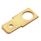 CIMCO - Flachstecker, nicht isoliert, gerade Ausführung, 6,3x0,8 mm, M 5
