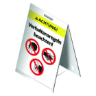 CIMCO - Dachaufsteller 'Verhaltensregeln beachten!'