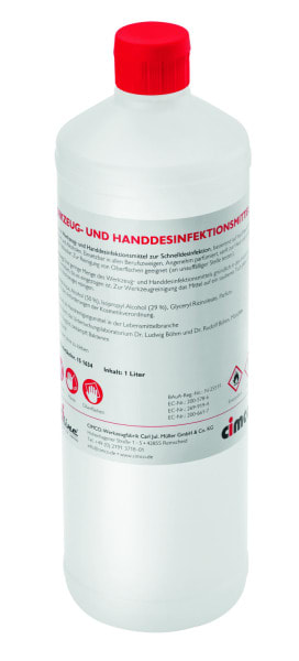 CIMCO - Werkzeug- und Handdesinfektionsmittel 1l mind. 79% Alkohol