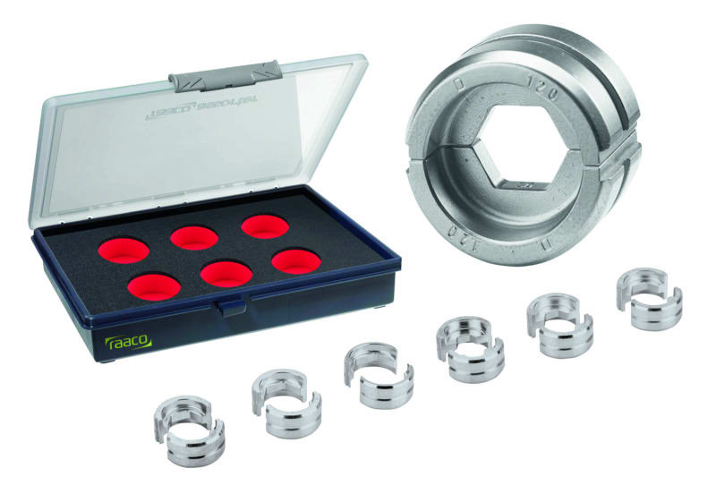 CIMCO - Presseinsatz-Set ALU, 6-teilig, in hochwertiger Transportbox