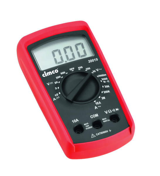 CIMCO - Digitales Multimeter Standard (600 V)