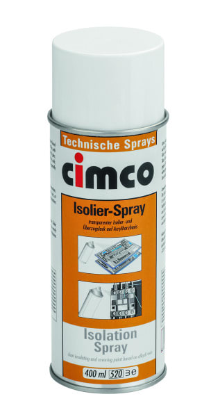 CIMCO - Isolier-Spray, transparent, 400 ml