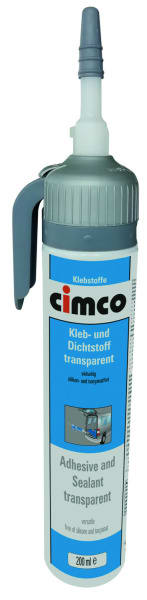 CIMCO - Flex-Kleber, schwarz Presspack 200ml