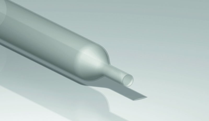 CIMCO - Schrumpfschlauch 2:1, Ø 2,5/1,0 mm, L 11,50 m, transparent, dünnwandig