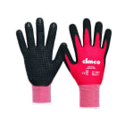 CIMCO - Arbeitshandschuh ''Grip Flex'' schwarz/rot, Größe 9/L