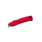 CIMCO - Automatikmesser rot, incl. Trapezklinge, Klingendepot.