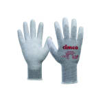 CIMCO - Antistatikhandschuh ''ESD Flex'' grau,  Größe 10/XL