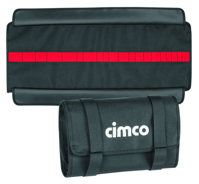 CIMCO - WerkzeugRolltasche mit Platz für bis zu 20 Werkzeuge