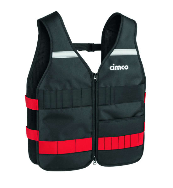 CIMCO - Arbeitsweste mit Reflektoren, Taschen usw.