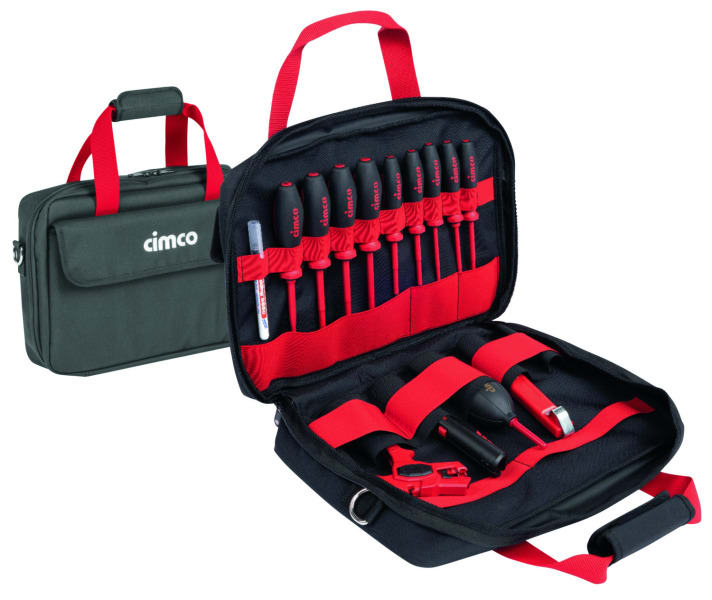 CIMCO - Werkzeug/ Laptoptasche BestücktInkl. 14 Werkzeugen