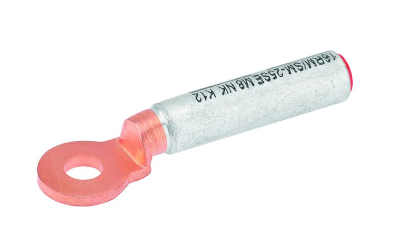 CIMCO - AL-CU Presskabelschuh 16qmm-M8, Kontaktfett+Stopfen