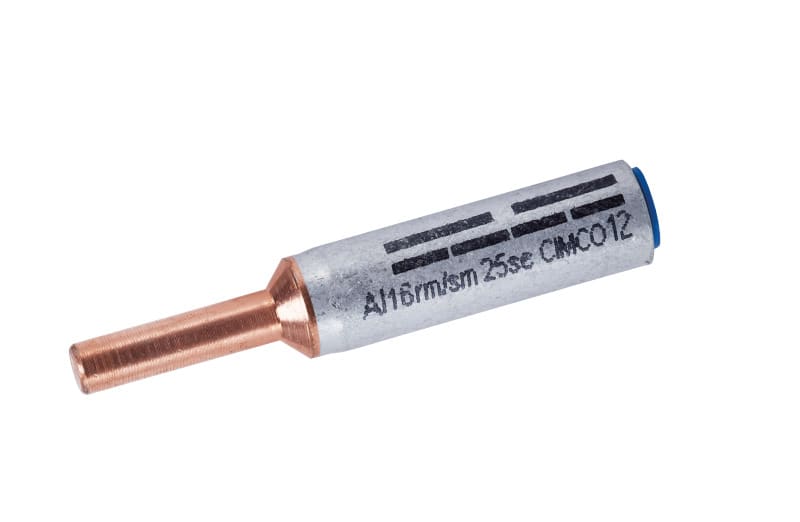CIMCO - Al-Pressverbinder, 25 RM/SM- 25 SE CU-Bolzen Ø 6 mm