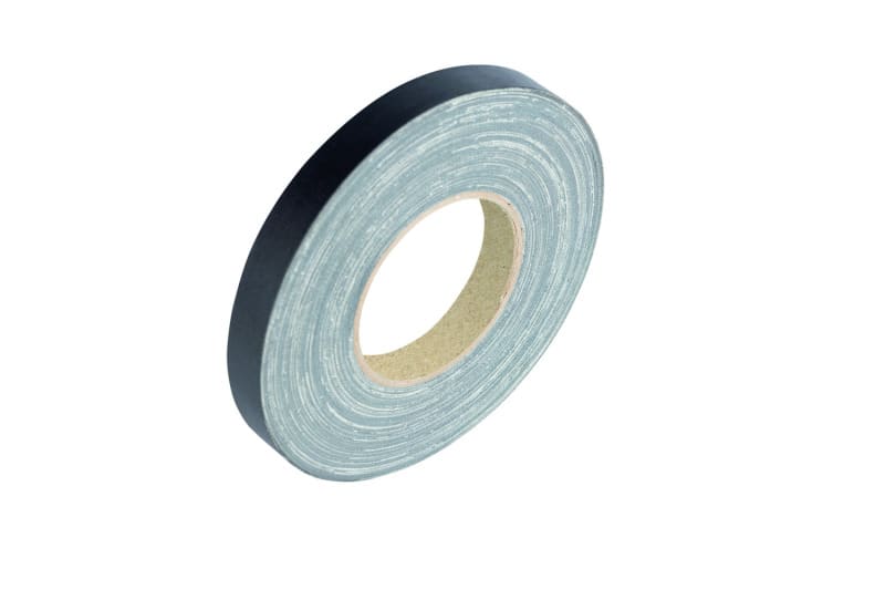 CIMCO - Gewebeband Universal schwarz, RAL 9011, 15 mm x 50 m