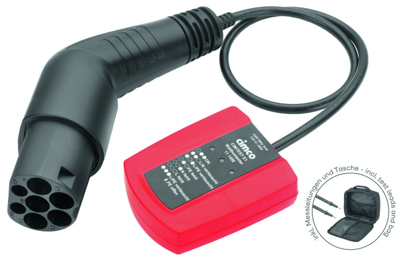 CIMCO - CIMTEST E1 Wallbox-Tester Typ-2 Tasche
