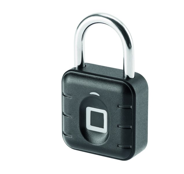 CIMCO - Vorhangschloss Fingerprint VF45-6, IP67, B45 mm, incl Batt.