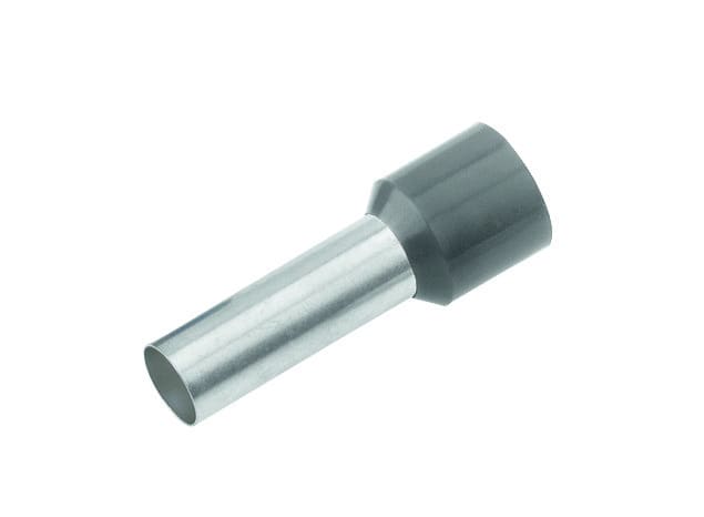 CIMCO - Isolierte Aderendhülse 0,75mm² x 6mm, grau