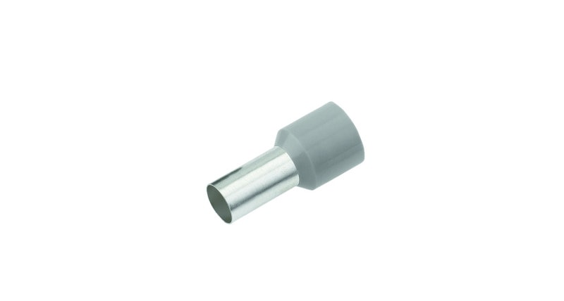 CIMCO - Isolierte Aderendhülse 0,14mm² x 6mm, grau