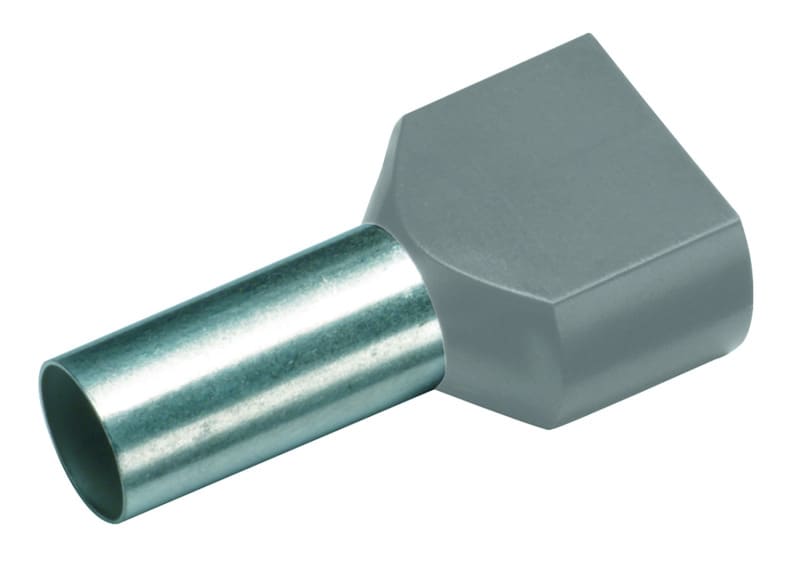 CIMCO - Zwillingsaderendhülse 2 x 10,0mm² x 14mm, rot