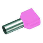 CIMCO - Zwillingsaderendhülse 2 x 0,25mm² x 8mm, violett