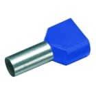 CIMCO - Zwillingsaderendhülse 2 x 0,75mm² x 8mm, blau