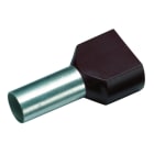 CIMCO - Zwillingsaderendhülse 2 x 6,0mm² x 14mm, schwarz