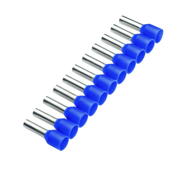 CIMCO - Aderendhülse isoliert 2,5mm² x 8mm, blau, Bandware