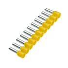 CIMCO - Aderendhülse isoliert 1mm² x 8mm, gelb, Bandware
