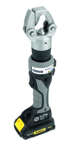 CIMCO - Dornpresse + Ladegerät + 2x2Ah Akku