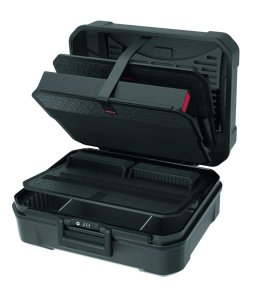 CIMCO - CimCase PRO LT1L2, leer, 1x Laptopfach, 2x Lamellen
