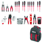 CIMCO - Werkzeugrucksack Ergo Starter Industry, 30-teilig