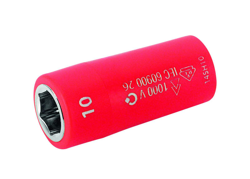 CIMCO - VDE 6-kt.Steckschlüsseleinsatz 10 mm 1/4'' EN60900