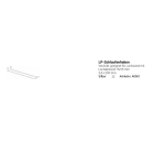 CIMCO - LP-Schlaufenhaken, Verzinkt, geeig. f. Lochwand Lochabstand 15/25mm,3.4x200mm si