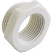 AGRO - Reduktionsflansch Kst. M20x1.5 - M12x1.5, Hellgrau RAL 7035
