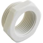 AGRO - Reduktionsflansch Kst. M20x1.5 - M16x1.5, Hellgrau RAL 7035