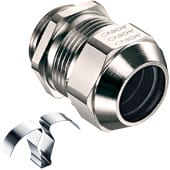 AGRO - Kabelverschr. Progress EMV easyConnect, M12x1.5, Messing, Kabel Ø 3.5-5.0 mm