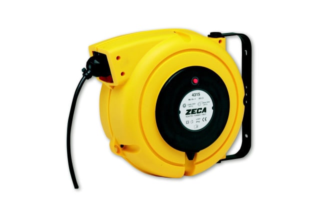 ZECA - Kabelaufroller 4000 Super X Leiter:3x2,5mm²,Kabellänge: 7+1m,IP42