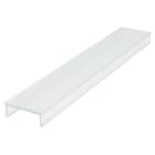 AUTLED - PMMA Abdeckung LB Flach / Transparent 2 Meter