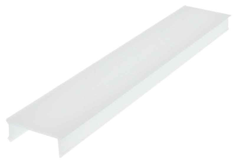 AUTLED - PMMA Abdeckung LB Flach / Opal 4 Meter