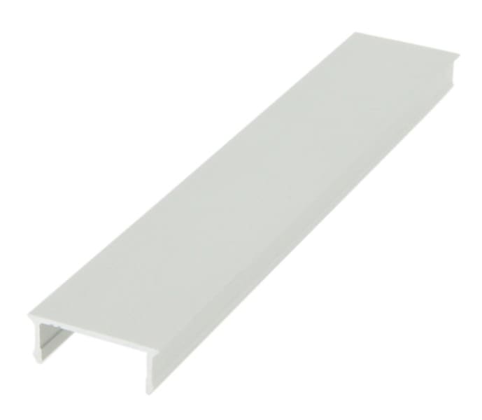 AUTLED - Aluminium Abdeckung LB Flach 2 Meter