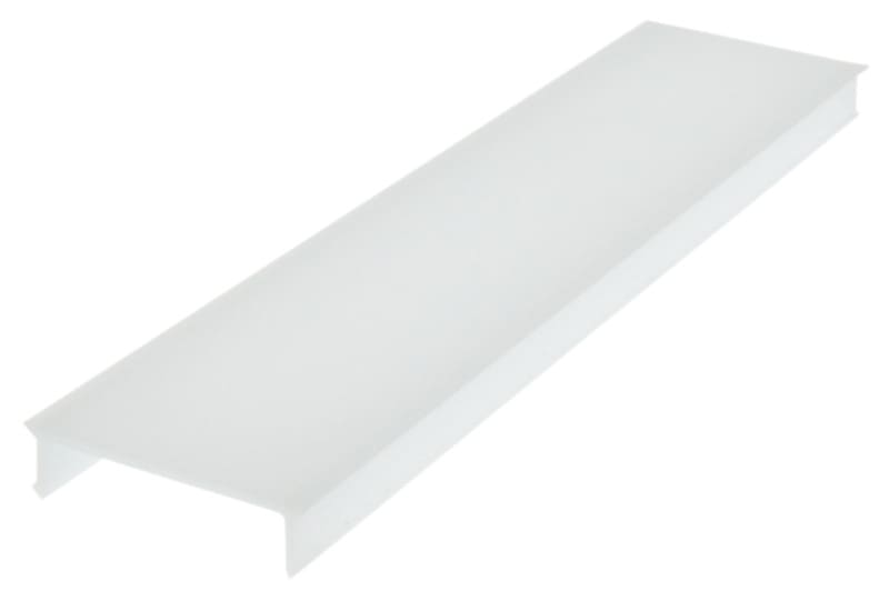 AUTLED - PMMA Abdeckung TB Flach / Opal 2 Meter