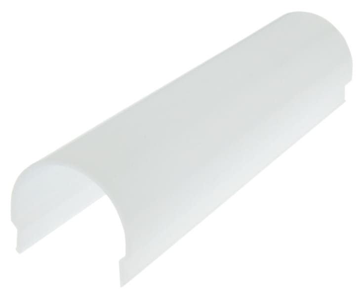 AUTLED - PMMA Abdeckung TB Rund / Opal 2 Meter