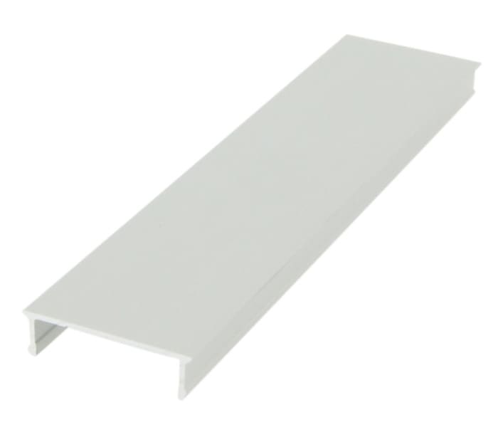 AUTLED - Aluminium Abdeckung TB Flach 2 Meter