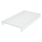 AUTLED - PMMA Abdeckung SL Flach / Transparent 2 Meter