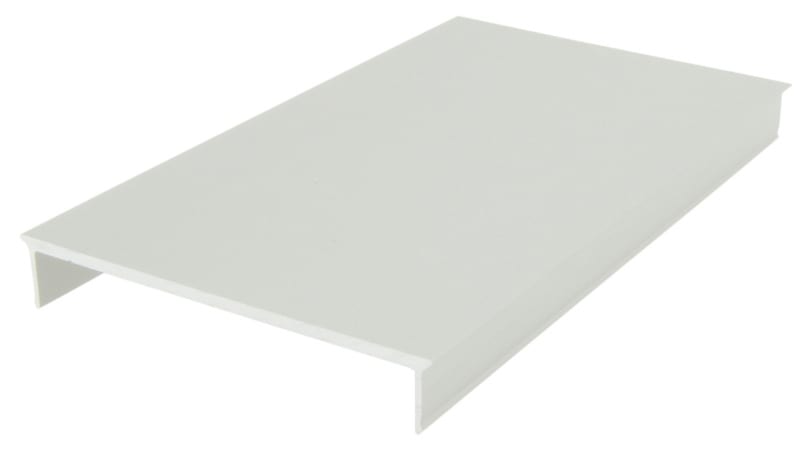 AUTLED - Aluminium Abdeckung SL Flach 2 Meter