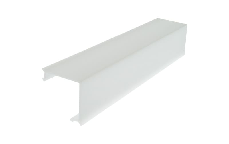 AUTLED - PMMA Abdeckung SP Eckig Opal 2 Meter