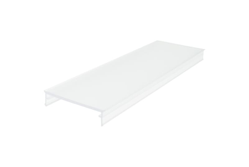AUTLED - PMMA Abdeckung MF Flach / Transparent 2 Meter